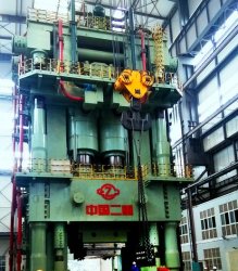 舞陽鋼廠建功亞洲最大的8萬噸模鍛壓機